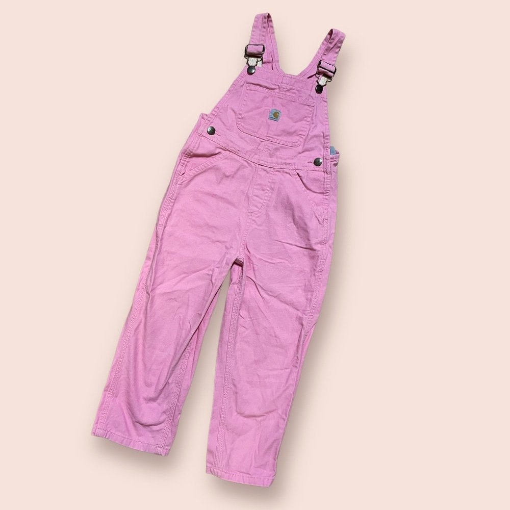Carhartt pink size 5T overalls